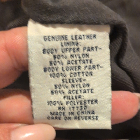 Genuine Leather Jacket. - Picture 7 of 8